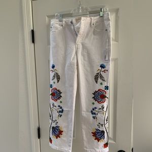 Soft Surroundings 5 pocket straight leg pant